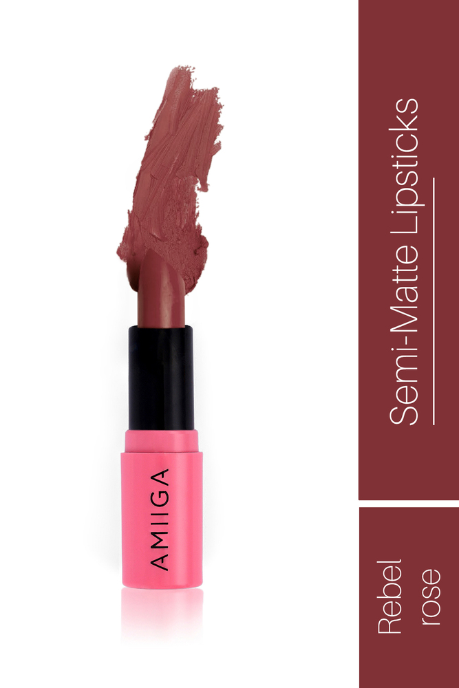 Amiiga Beauty Creamy Matte Lipstick Cinnamon Smack